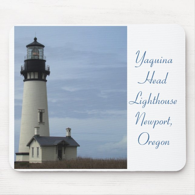 Tapis De Souris Phare principal de Yaquina, Yaquina Lighthous (Devant)