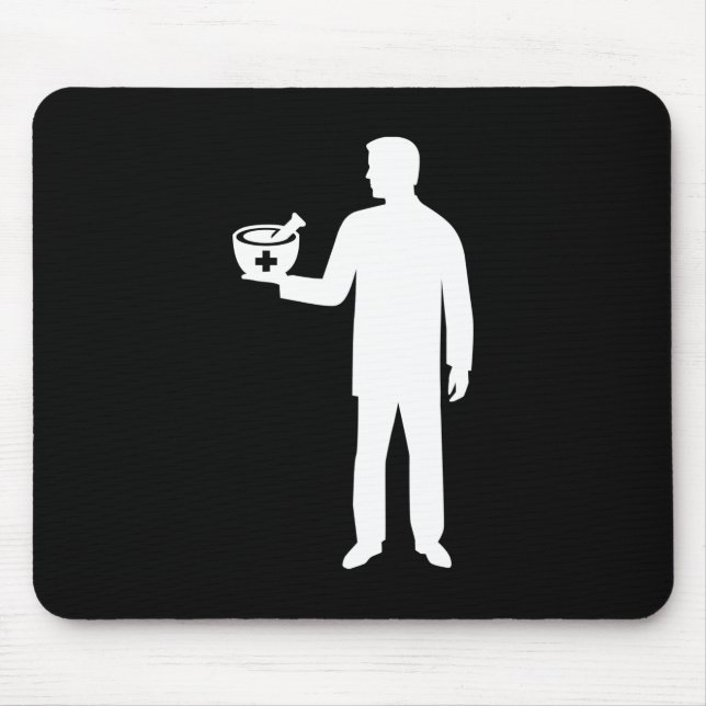 Tapis De Souris Pharmacien (Devant)
