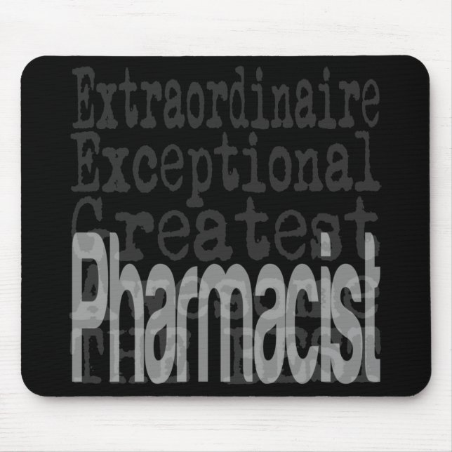 Tapis De Souris Pharmacien Extraordinaire (Devant)
