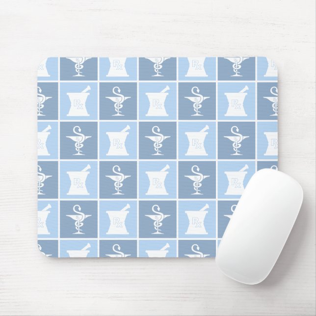 Tapis De Souris Pharmacy Symbol | Pharmacist | Pharmacy Tech (Avec souris)