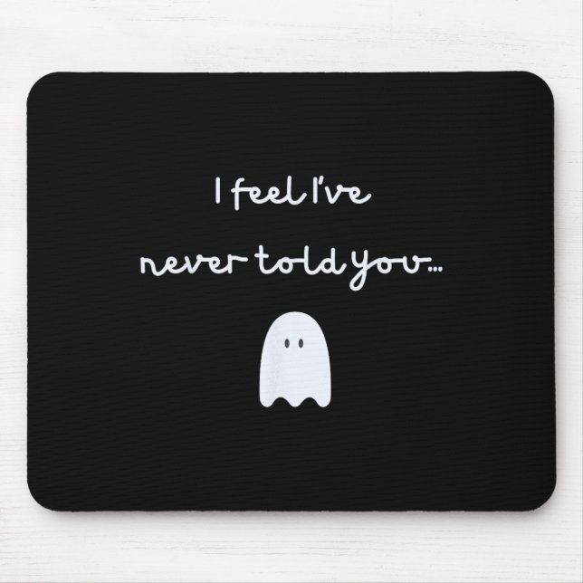 Tapis De Souris Phish — L'Histoire Du Fantôme — Je Sens Que Je N'E (Devant)