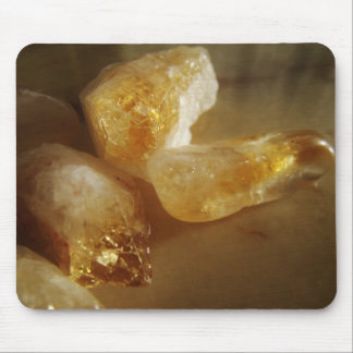 Tapis De Souris Photo citrine de pierre gemme