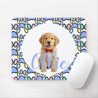 Tapis de souris photo de chien personnalisé Emprei