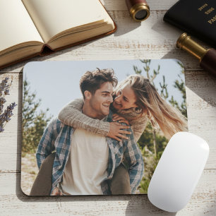 Tapis De Souris Photo de couple de mariage heureux