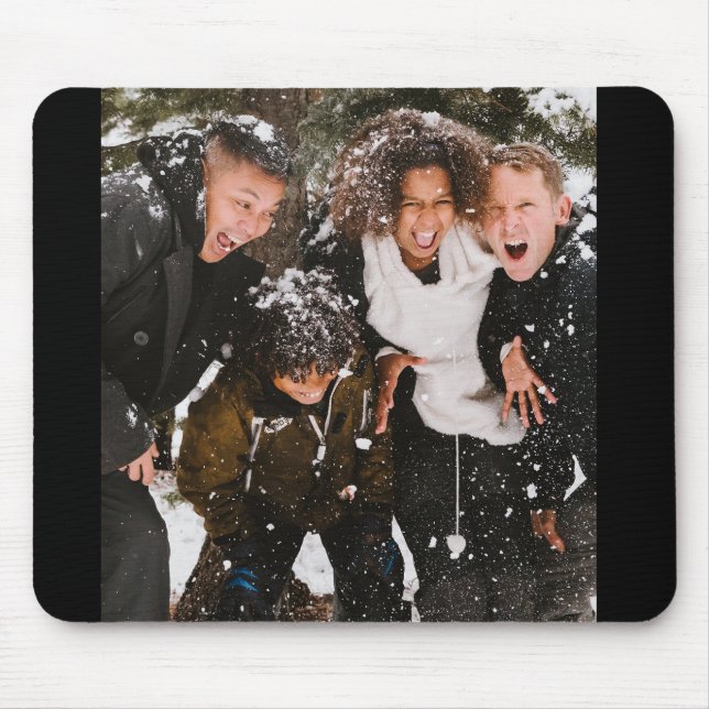 Tapis De Souris Photo de famille personnalisée Mousepad (Devant)