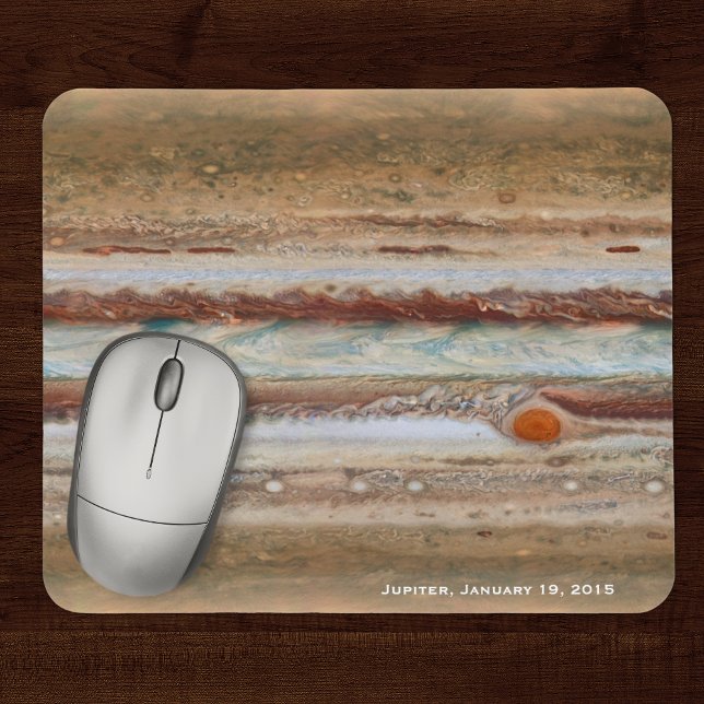 Tapis De Souris Photo de gros plan de Jupiter Red Spot (Créateur téléchargé)