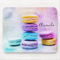 Photo de Macarons colorés