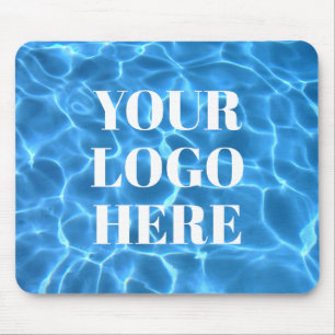 Tapis De Souris Photo de piscine Aqua Blue pour votre logo
