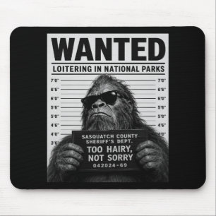 Tapis De Souris Photo d'identité de Bigfoot