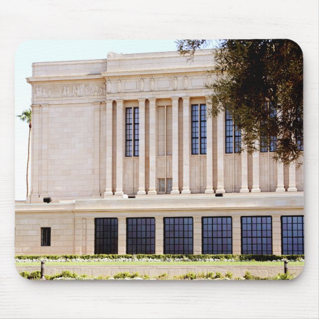Tapis De Souris photo du temple lds mormon mesa arizona (Devant)