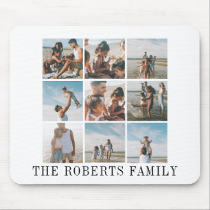 Tapis De Souris Photo Famille Collage Peel Et Stick Photo