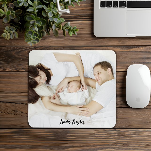 Tapis De Souris Photo Formel Personnalisé Simple (Créateur téléchargé)