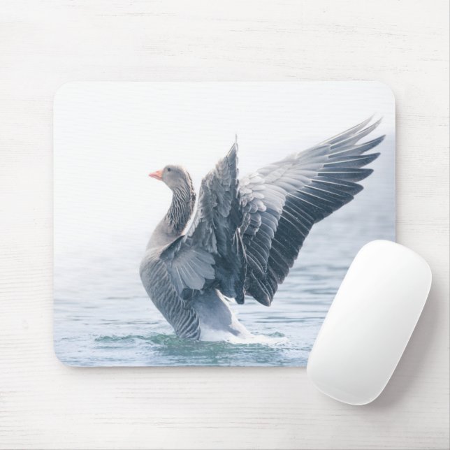 Tapis De Souris Photo nature de Greylag (Avec souris)