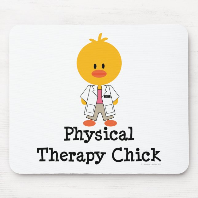 Tapis De Souris PhysicalTherapyChick (Devant)
