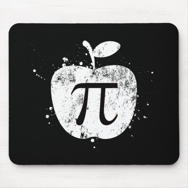 Tapis De Souris Pi Apple Pie Pie Funny (Devant)