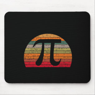 Tapis De Souris Pi Day Retro Vintage Math Geek Enseignant Étudiant