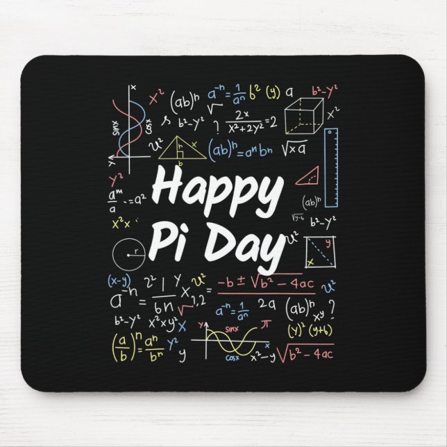 Tapis De Souris Pi Math Enseignants Étudiants Funny International  (Devant)