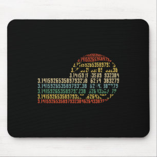 Tapis De Souris Pi Math Science Stem Cadeau 3.14 Pi Jour Vintage R