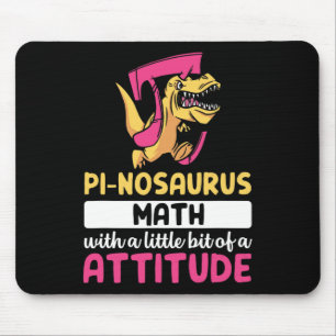Tapis De Souris Pi Mathématiques Mathématiques Dinosaure Dino Pi D