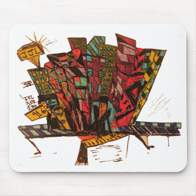Tapis De Souris piano 916 encre (Devant)