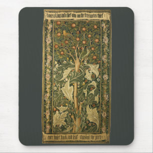 Tapis De Souris Pic-vert par William Morris, Art Textile Vintage