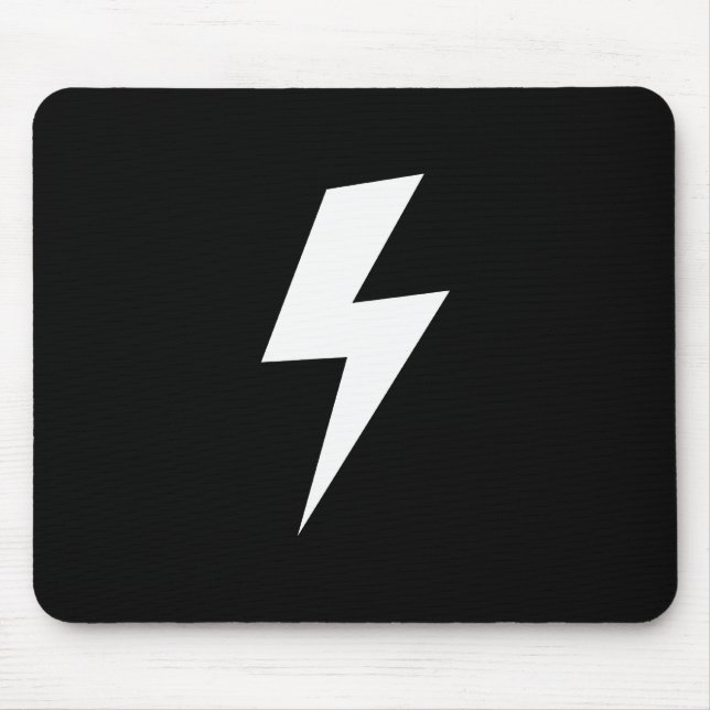 Tapis De Souris Pictogramme à haute tension Mousepad (Devant)