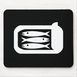 Tapis De Souris Pictogramme Mousepad de sardines