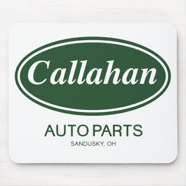 Tapis De Souris Pièces d'auto de Callahan (Devant)