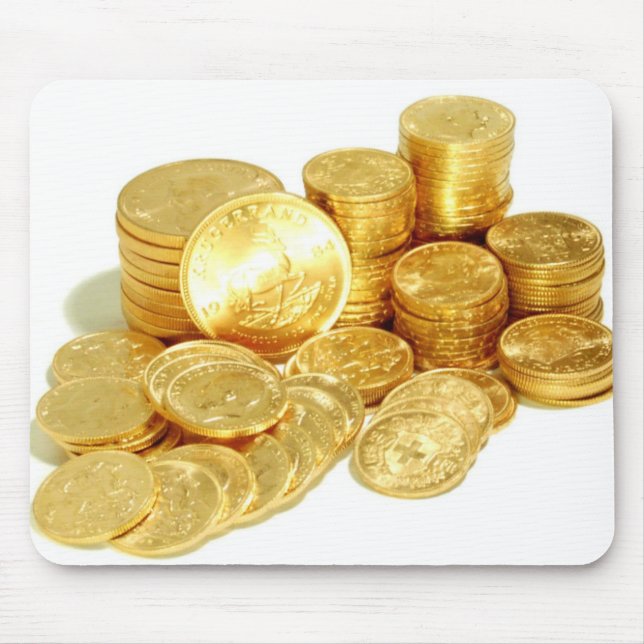 Tapis De Souris Pièces de monnaie de Krugerrand (Devant)