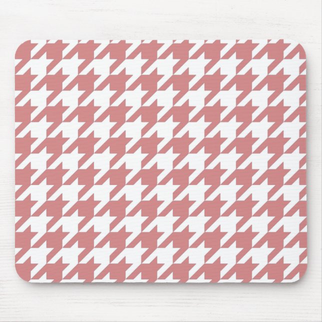 Tapis De Souris Pied de fond rose élégant (Devant)