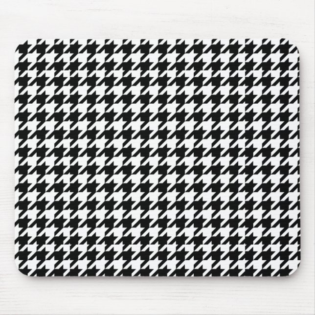 Tapis De Souris Pied-de-poule Mousepad (Devant)