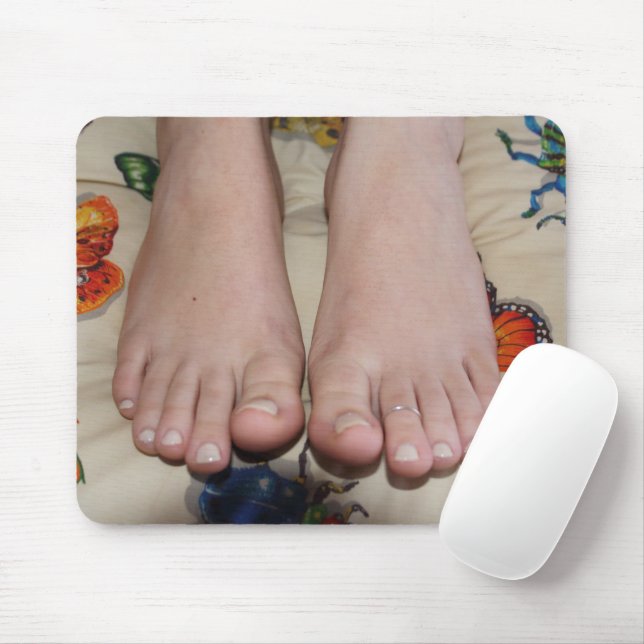 Tapis De Souris Pieds de Callie Mousepad (Avec souris)