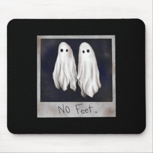 Tapis De Souris Pieds Ghost Halloween Witch Lydia Bleach Mer Éffra