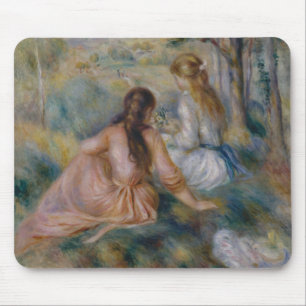 Tapis De Souris Pierre Auguste Renoir dans le pré
