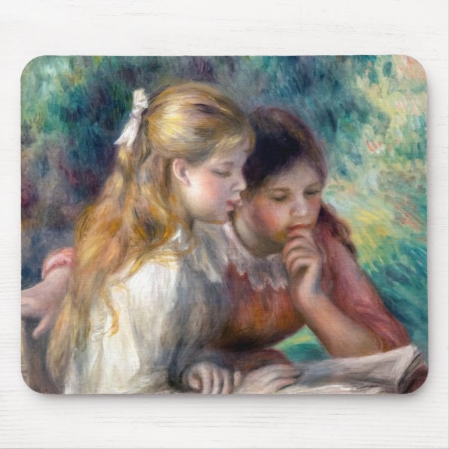 Tapis De Souris Pierre-Auguste Renoir - Lecture (Devant)