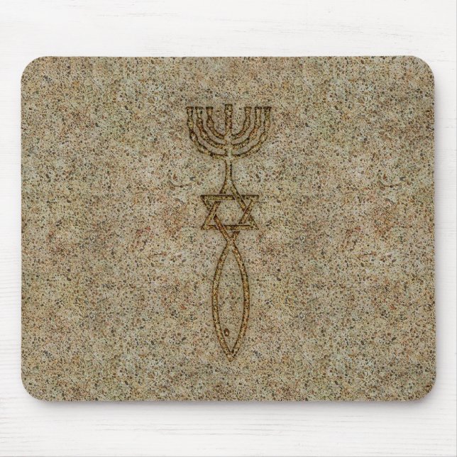 Tapis De Souris Pierre due Messie Mousepad de joint (Devant)