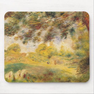 Tapis De Souris Pierre un paysage de ressort de Renoir  