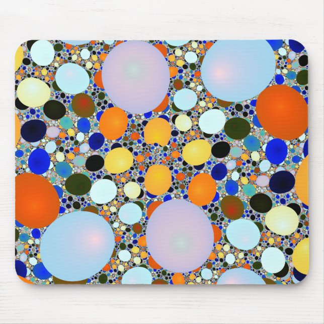 Tapis De Souris Pierres brillantes colorées Plaque de souris Terra (Devant)
