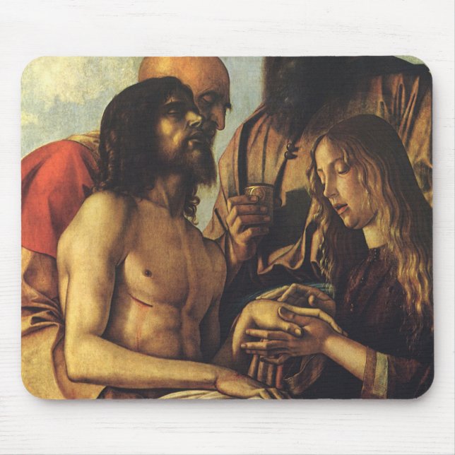 Tapis De Souris Pieta de Giovanni Bellini, Art Renaissance (Devant)