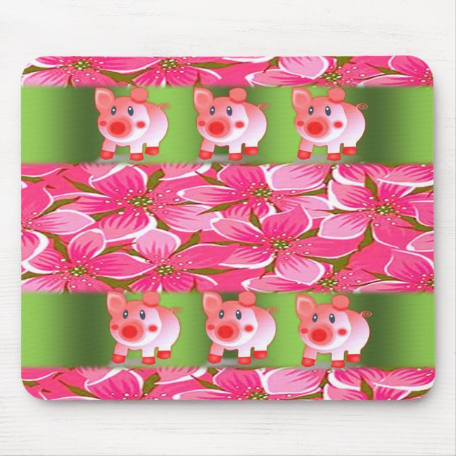 Tapis De Souris Pig Mousepad (Devant)