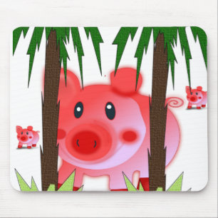 Tapis De Souris Pig Mousepad
