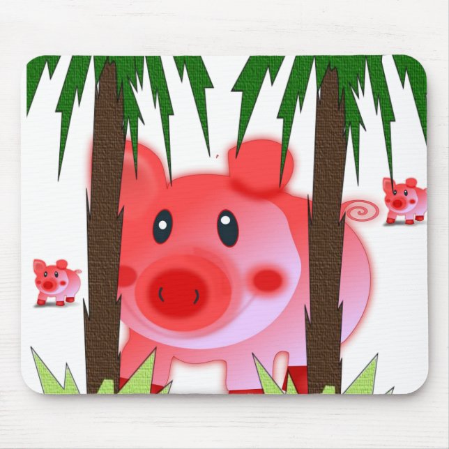 Tapis De Souris Pig Mousepad (Devant)
