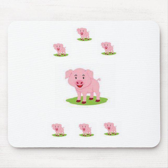 Tapis De Souris Pig Mousepad (Devant)
