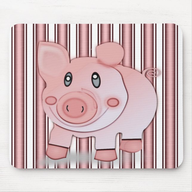 Tapis De Souris Pig Mousepad (Devant)