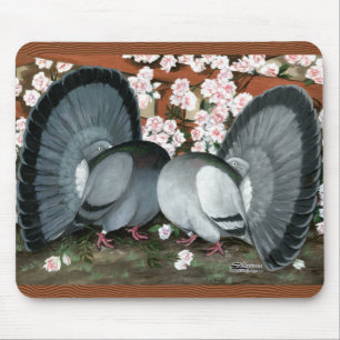 Tapis De Souris Pigeons fantastiques jumelés