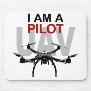 Tapis De Souris Pilote d'UAV Quadpilot Quadcopter