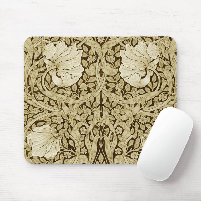 Tapis De Souris Pimpernel Gold, William Morris (Avec souris)