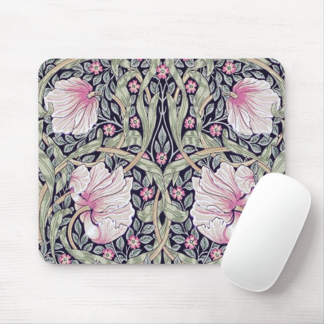 Tapis De Souris Pimpernel, William Morris (Avec souris)