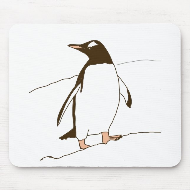 Tapis De Souris Pingouin (Devant)