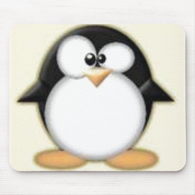Tapis De Souris pingouin # 2 (Devant)
